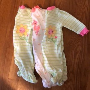Baby girl sleepers